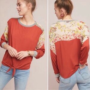 Anthropologie TINY Pippa Top Size M Womens Sheer Lightweight LS
abstract Boho